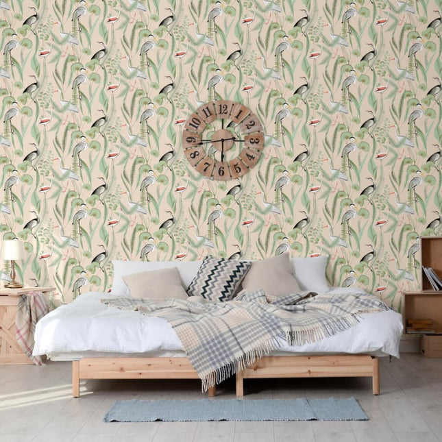 Dutch Wallcoverings Tapete Flamingo