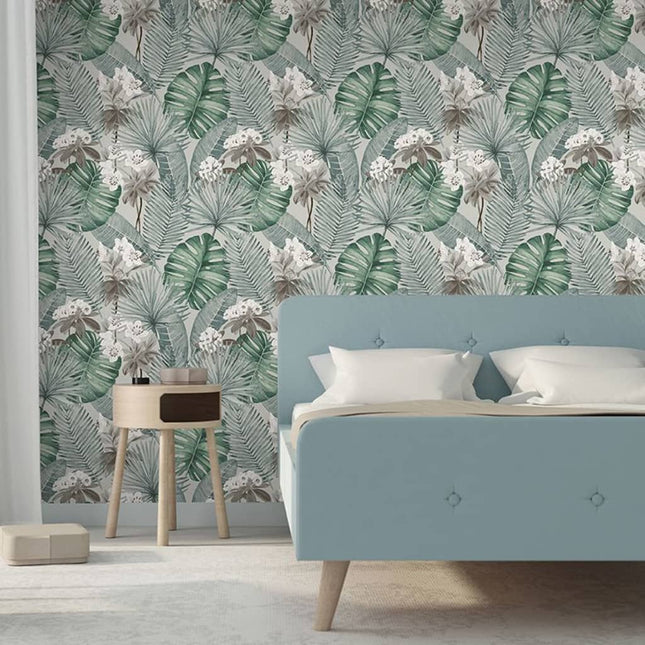 Dutch Wallcoverings Tapete Eden Und Hellgrün