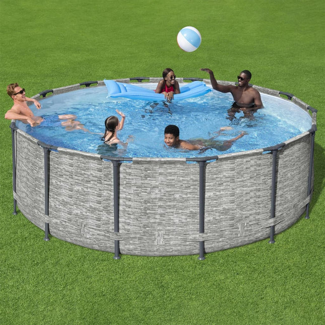 Bestway Power Steel Swimming Pool 427X122 Cm