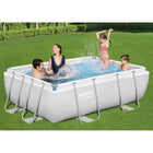 Bestway Power Steel Swimmingpool-Set Rechteckig 282X196X84 Cm