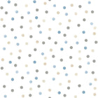 Noordwand Tapete Mondo Baby Confetti Dots Weiß, , Grau Und Beige