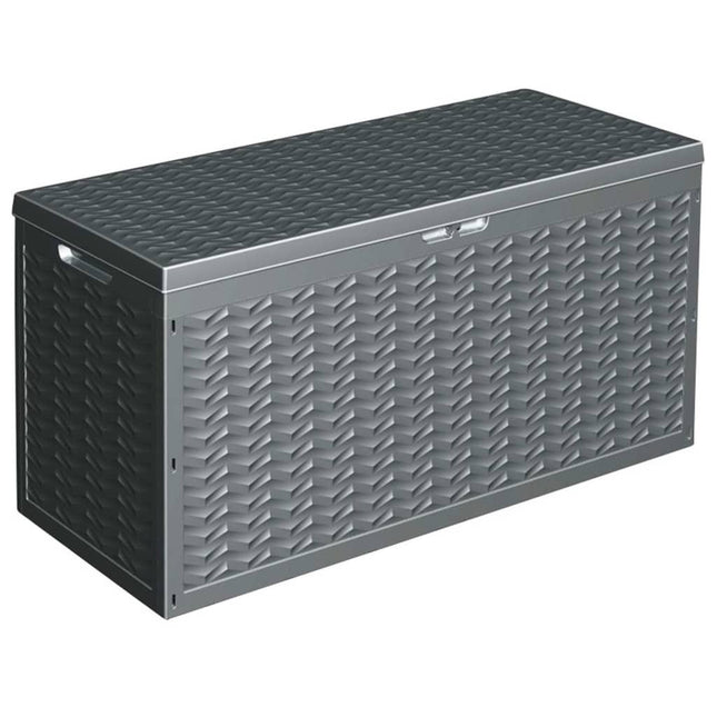 Progarden Gartenbox Mit Griffen 300 L Grau - Moebelbox24.de