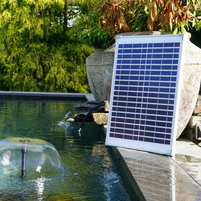 Ubbink Gartenbrunnen-Pumpen-Set Solarmax 1000 Mit Solarpanel