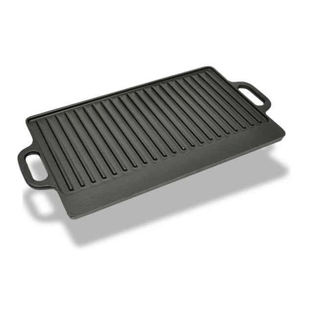 Grillplatte Wendeplatte Gusseisen 50X23 Cm