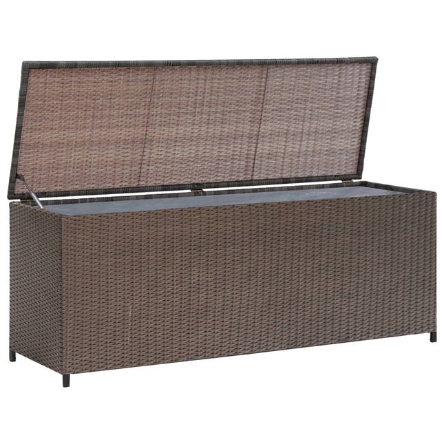 Garten-Auflagenbox 120X50X60 Cm Poly Rattan - Moebelbox24.de