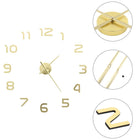 3D-Wanduhr Modernes Design 100 Cm Xxl N