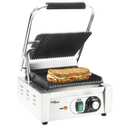 Gerillter Panini-Grill Edelstahl 1800 W 31X30,5X20 Cm