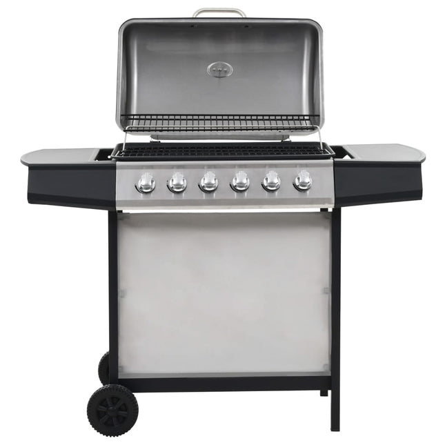 Gasgrill Mit 6 Flammen Stahl