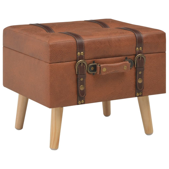 Hocker Mit Stauraum 40 Cm Kunstleder - Moebelbox24.de