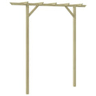 Gartenpergola 410X40X203 Cm Holz