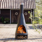 Redfire Gartenofen Kingston Stahl Mattschwarz