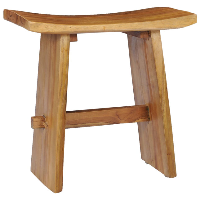 Hocker Massivholz Teak - Moebelbox24.de