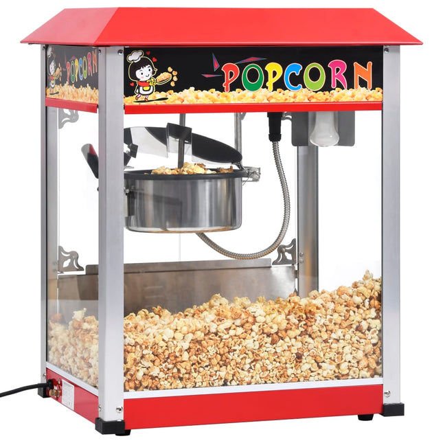 Popcornmaschine Mit Teflon-Kochtopf 1400 W Schwarz