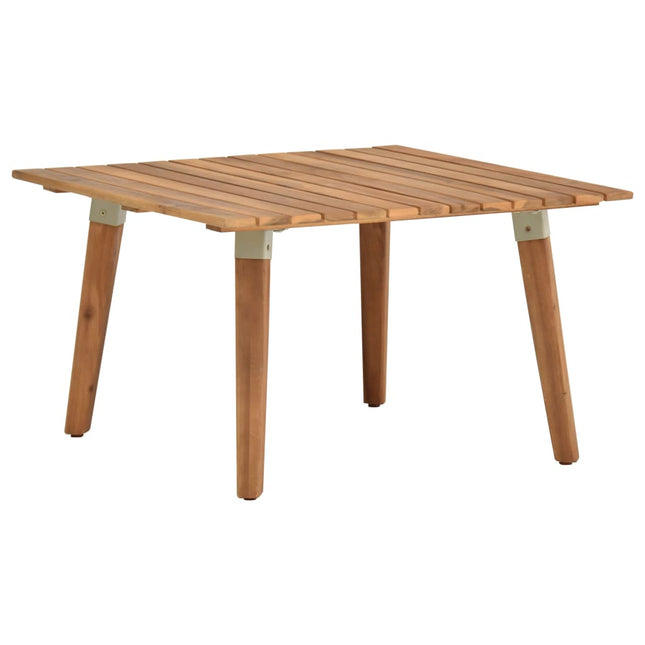 Garten-Couchtisch 60X60X36 Cm Massivholz Akazie - Moebelbox24.de