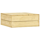 Gartentisch 75X75X31 Cm Kiefernholz Imprägniert - Moebelbox24.de