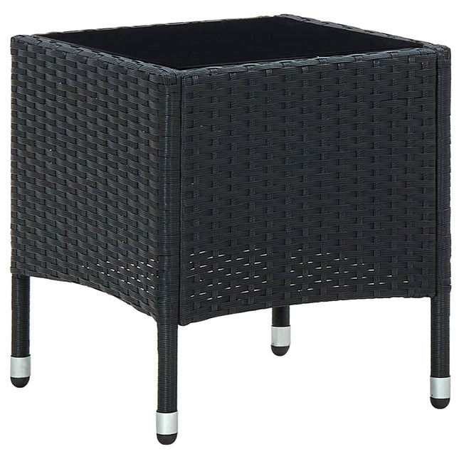 Gartentisch 40X40X45 Cm Poly Rattan - Moebelbox24.de