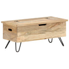 Truhe 90X40X45 Cm Mango Massivholz - Moebelbox24.de