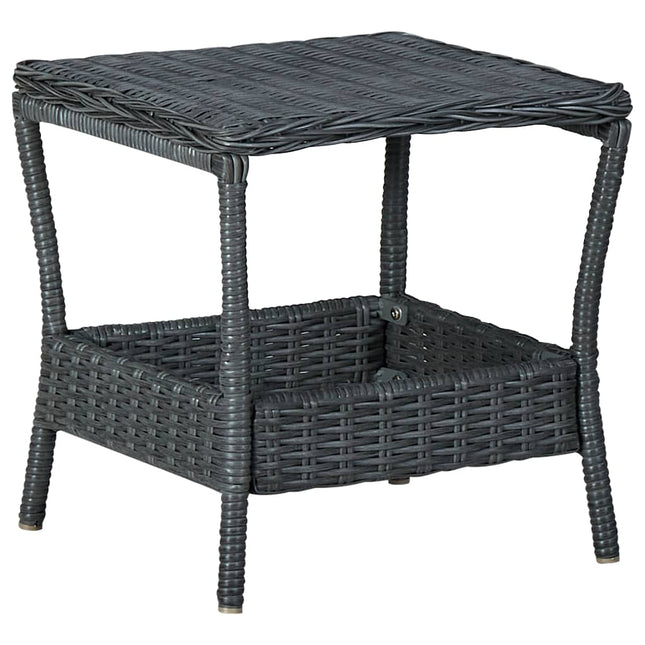 Gartentisch 45X45X46,5 Cm Poly Rattan - Moebelbox24.de