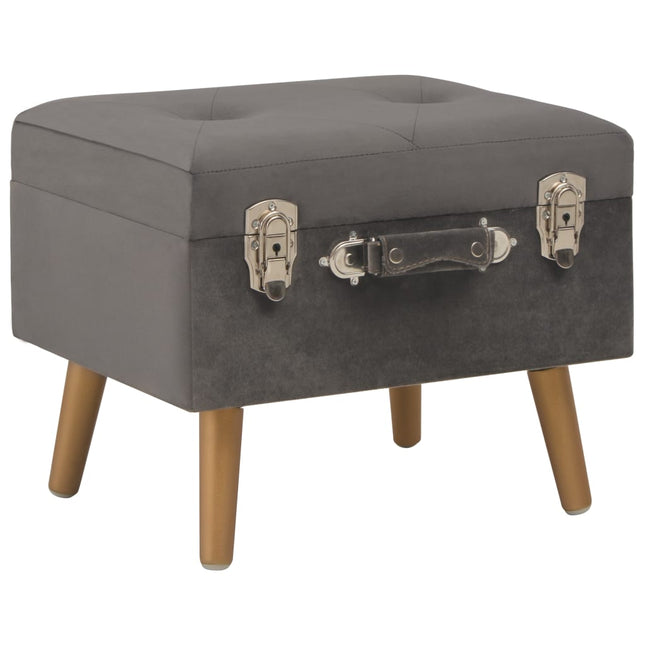 Hocker Mit Stauraum 40 Cm Samt - Moebelbox24.de