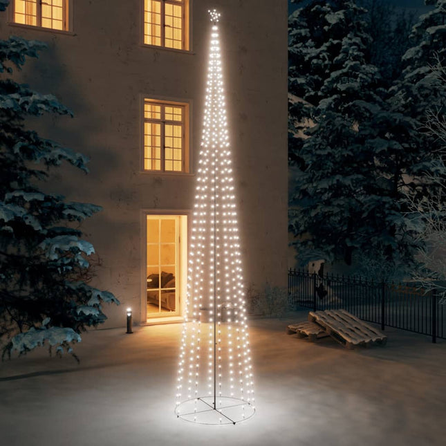 Weihnachtsbaum In Kegelform 752 Leds Deko 160X500 Cm