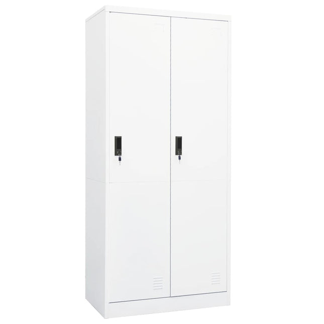 Kleiderschrank 80X50X180 Cm Stahl - Moebelbox24.de