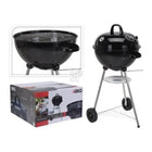 Progarden Bbq Grill Kugelform Schwarz Schwarz