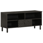 Tv-Schrank 100X33X46 Cm Massivholz Akazie