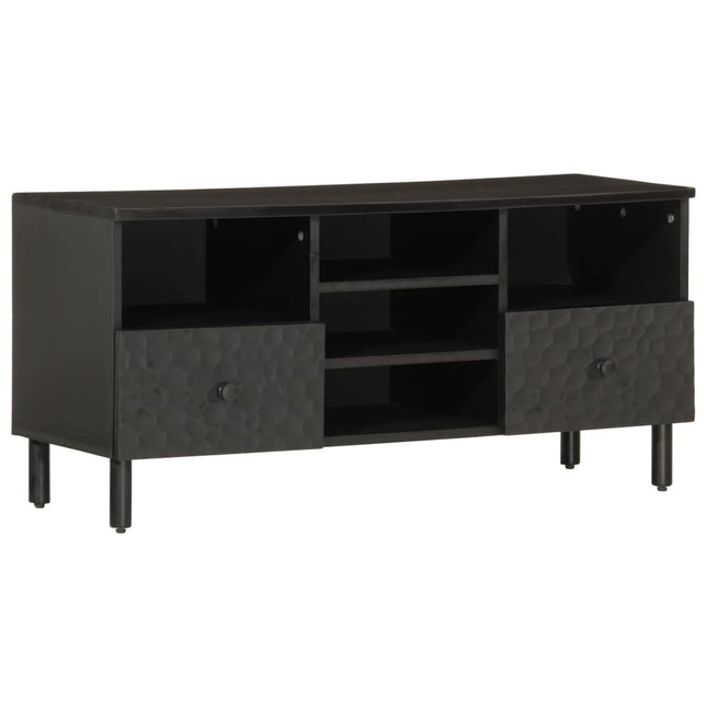 Tv-Schrank 100X33X46 Cm Massivholz Akazie