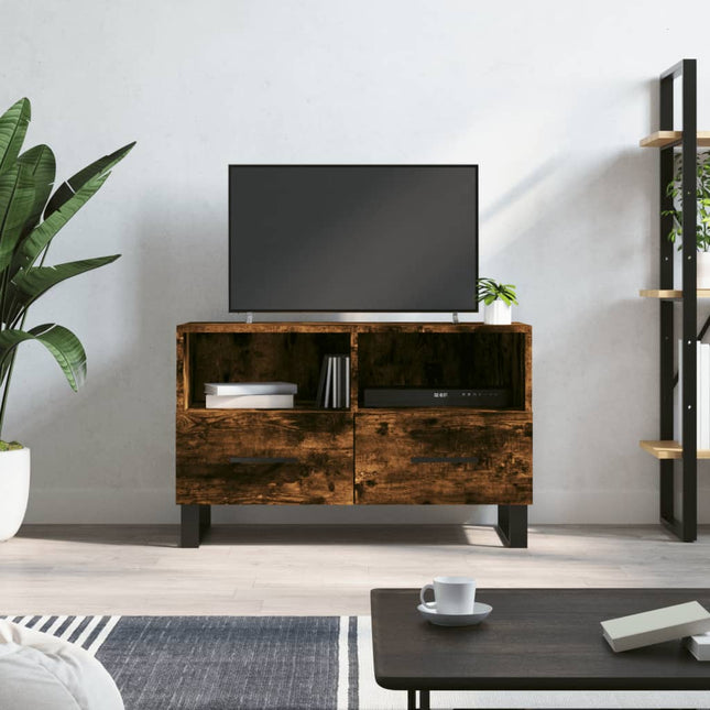 Tv-Schrank 80X36X50 Cm Holzwerkstoff