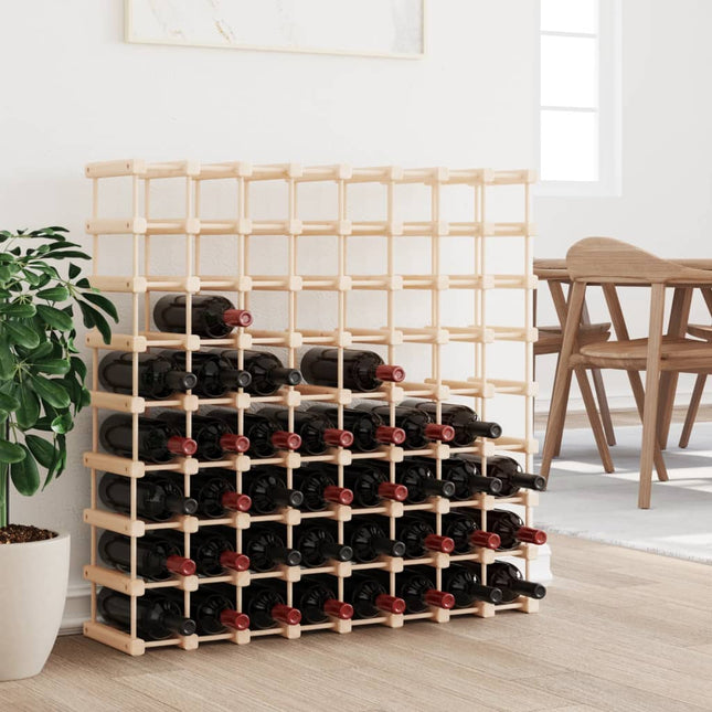 Weinregal Für 12 Flaschen 36X23X36 Cm Massivholz Kiefer - Moebelbox24.de