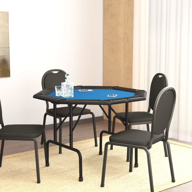 Pokertisch Klappbar 8 Spieler 108X108X75 Cm - Moebelbox24.de