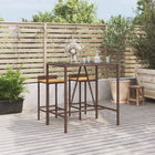 Garten-Bartisch Poly Rattan - Moebelbox24.de