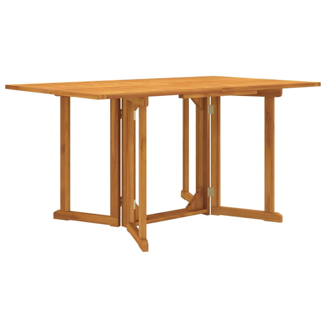 Garten-Klapptisch Butterfly Massivholz Teak - Moebelbox24.de