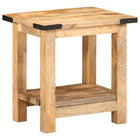 Beistelltisch 40X30X40 Cm Raues Massivholz Mango - Moebelbox24.de