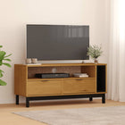 Tv-Schrank Flam 110X40X50 Cm Massivholz Kiefer