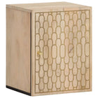 Bad-Wandschrank 38X33X48 Cm Massivholz Mango - Moebelbox24.de