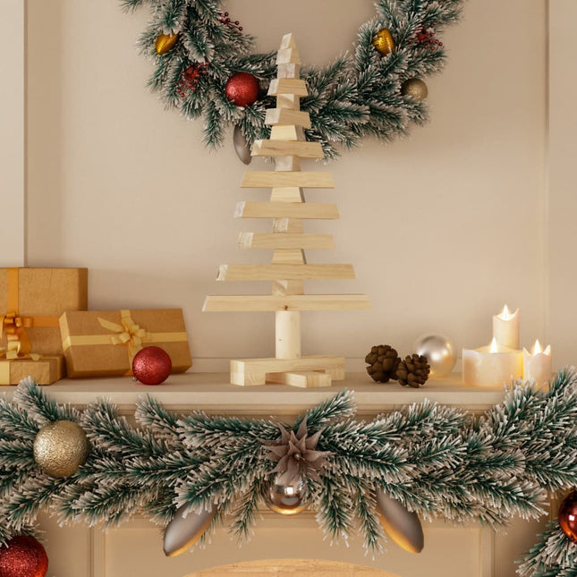 Weihnachtsbaum Holz Zum Schmücken Massivholz Kiefer