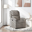 Relaxsessel Stoff Taupe - Moebelbox24.de