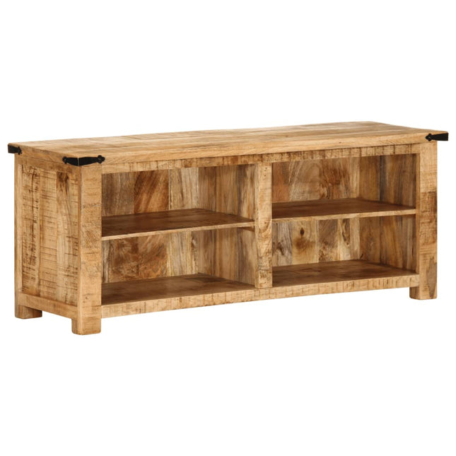 Tv-Schrank 110X35X40 Cm Massivholz Mango - Moebelbox24.de