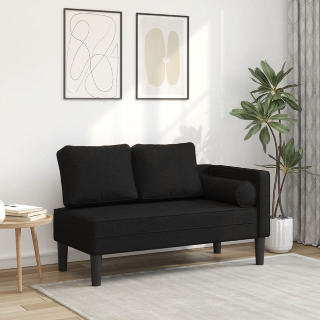 Chaiselongue Mit Kissen Stoff - Moebelbox24.de