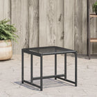 Gartenhocker 4 Stk. Poly Rattan - Moebelbox24.de