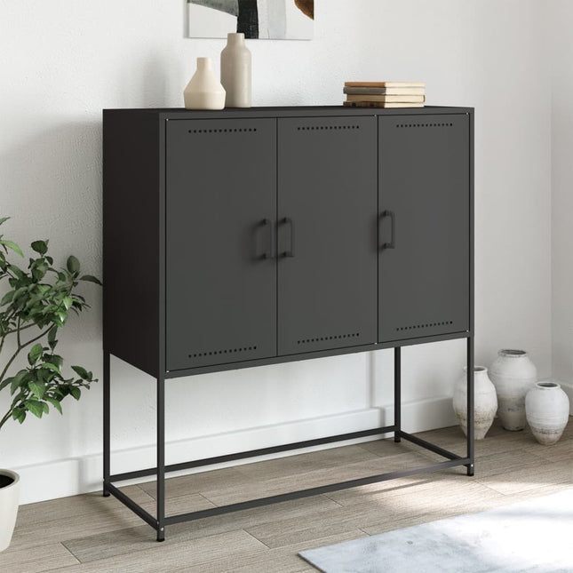 Highboard 100,5X39X107 Cm Stahl - Moebelbox24.de