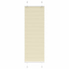 Plissee Stoffbreite 74,4 Cm Polyester Creme