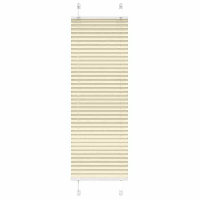 Plissee Stoffbreite 74,4 Cm Polyester Creme