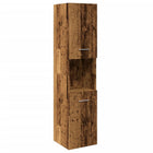 Bad-Hängeschrank -Optik 30X30X130 Cm Holzwerkstoff - Moebelbox24.de