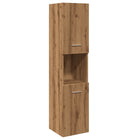 Bad-Hängeschrank Artisan-Eiche 30X30X130 Cm Holzwerkstoff - Moebelbox24.de