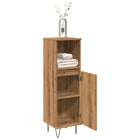 Badschrank Artisan-Eiche 30X30X100 Cm Holzwerkstoff - Moebelbox24.de