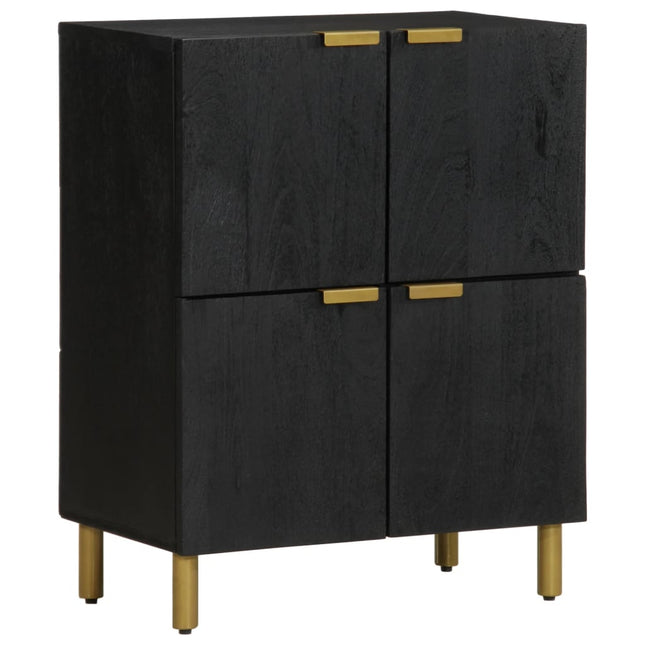 Sideboard Schwarz 60X33X75 Cm Holzwerkstoff - Moebelbox24.de