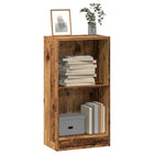 Bücherregal -Optik 80X24X76Cm Holzwerkstoff Altholz - Moebelbox24.de