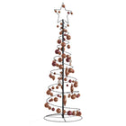 Led Weihnachtsbaum 100 Leds Warmweiß Braun